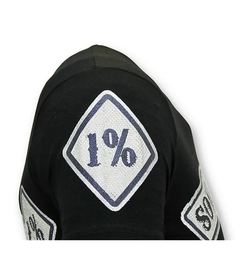 CAMISETAS HOMBRE  SONS OF ANARCHY   NEGRO